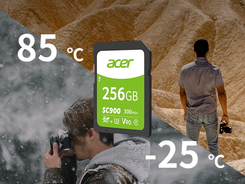 The memory card for harsh environments, SC900 