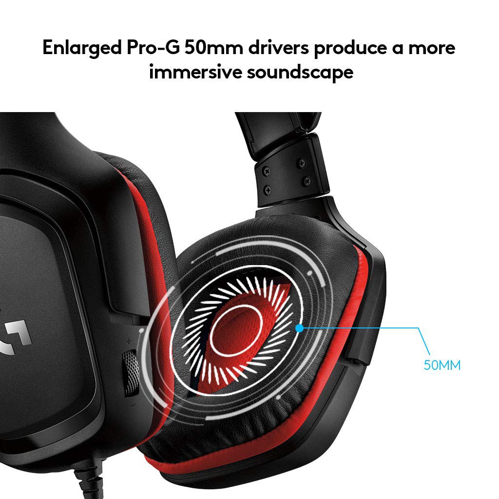 Mã 152ELSALE hoàn 7% đơn 300K] Tai Nghe Gaminɡ Logitech G331 Stereo | Shopee Việt Nam