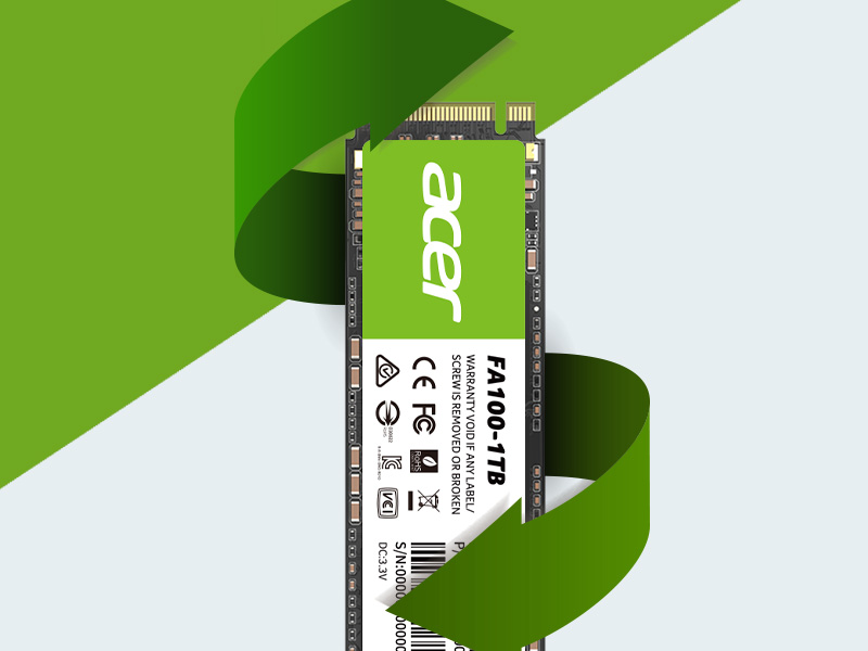 Acer FA100 Reduceѕ SSD latency by ѕimulatinɡ SLC cache
