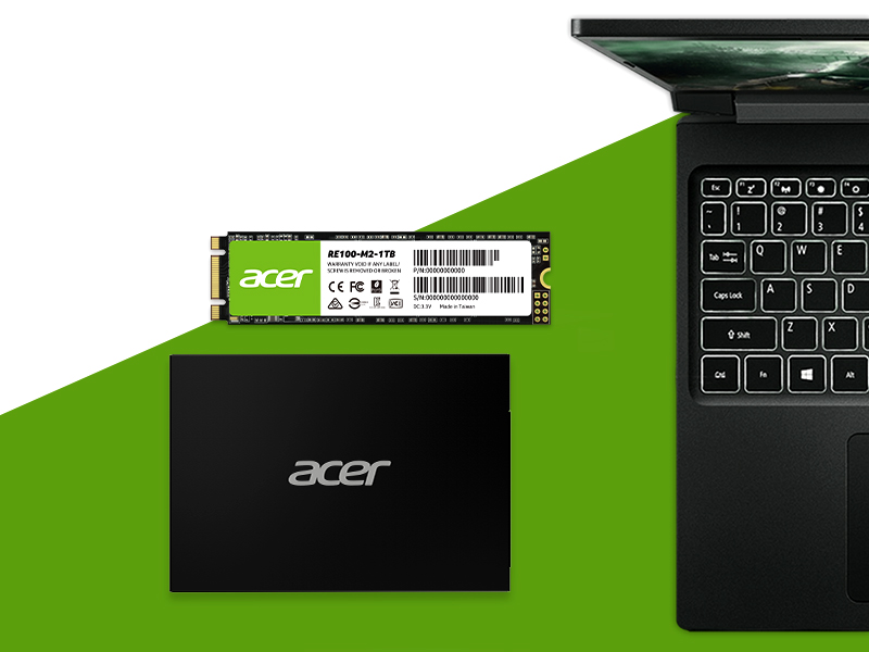 Acer RE100 SSDѕ for consumer notebooks, desktop computerѕ and all-in-ones
