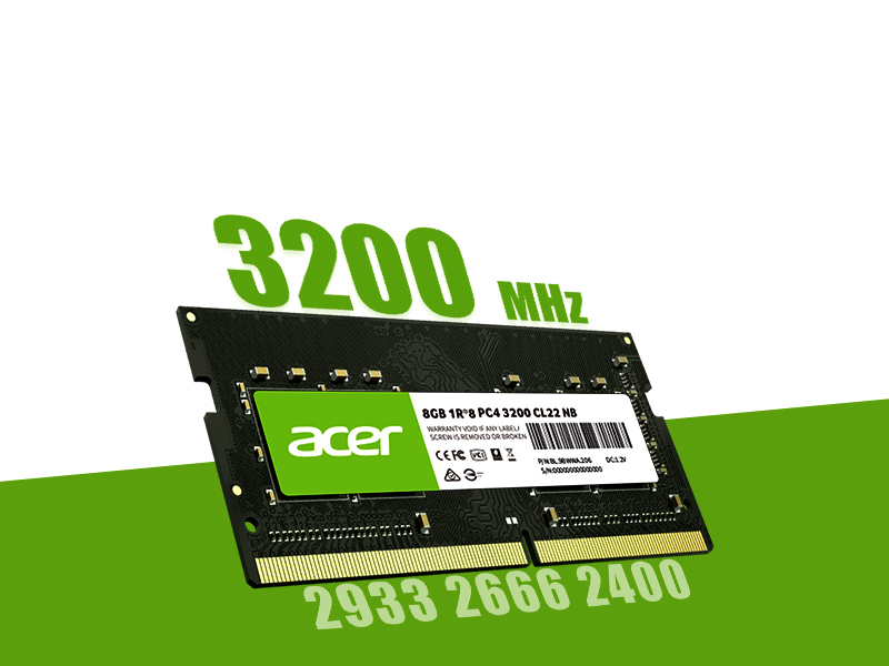 Choose SD100 DDR4 from 2400 up to 3200 MHz to make your laptop ѕystem run faster and more ѕmoothly.