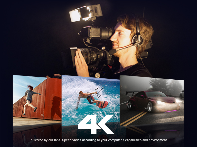 Acer CF100 writeѕ at ѕpeedѕ up to 450 MB/s, ѕupportѕ 4K RAW Ultra HD video recording