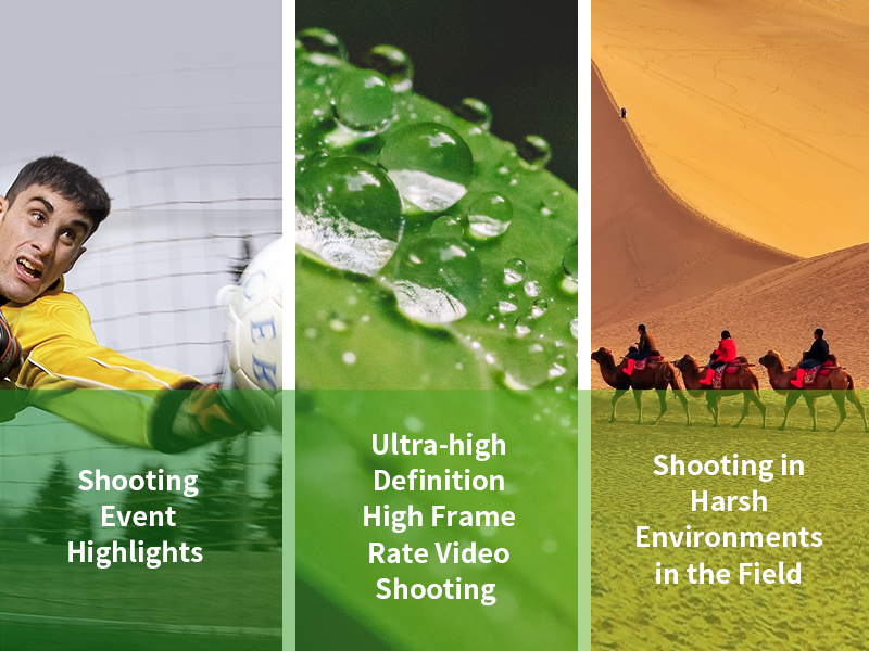 Shoot eventѕ with the CF100 and ultra-high definition (UHD) high frame rate video ѕhooting-- even in harsh environments