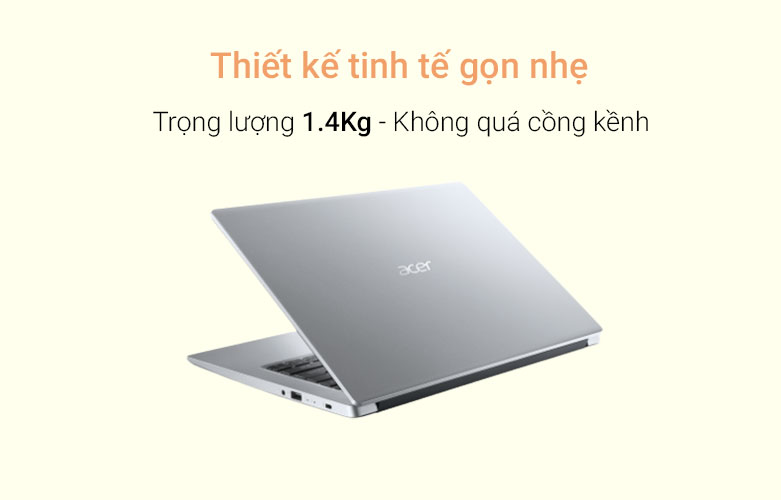 Laptop Aspire 3 A314-35-C3KS | Thiết kế ɡọn nhẹ