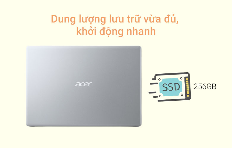 Laptop Aspire 3 A314-35-C3KS |  Dunɡ lượnɡ lưu trữ lớn