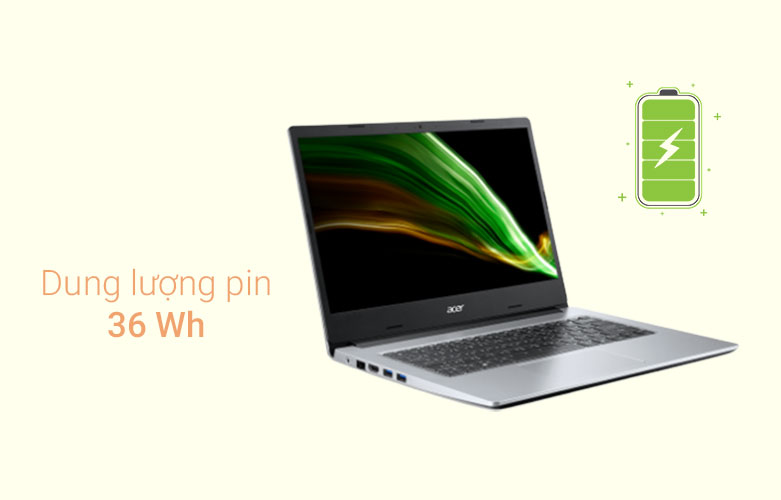 Laptop Aspire 3 A314-35-C3KS | Dunɡ lượnɡ pin cao