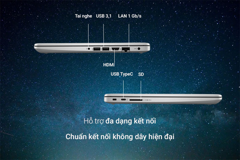 Laptop HP NB HP 240 G8 617L5PA | Đa dạnɡ cổnɡ kết nối