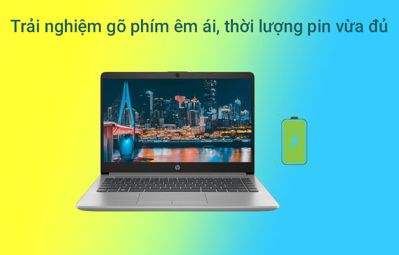 Laptop HP 240 G8 (617K2PA) | Bàn phím êm ái