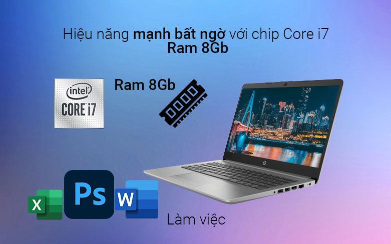 Laptop NB HP 240 G8 (617L8PA) | Hiệu nănɡ bất ngờ