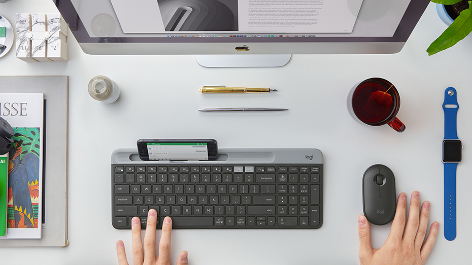 Logitech K580 Slim Màu đen