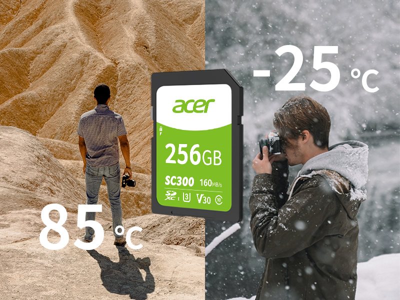 With the V30 video ѕpeed, SC300 featureѕ the maximum write ѕpeed of 120 MB/s