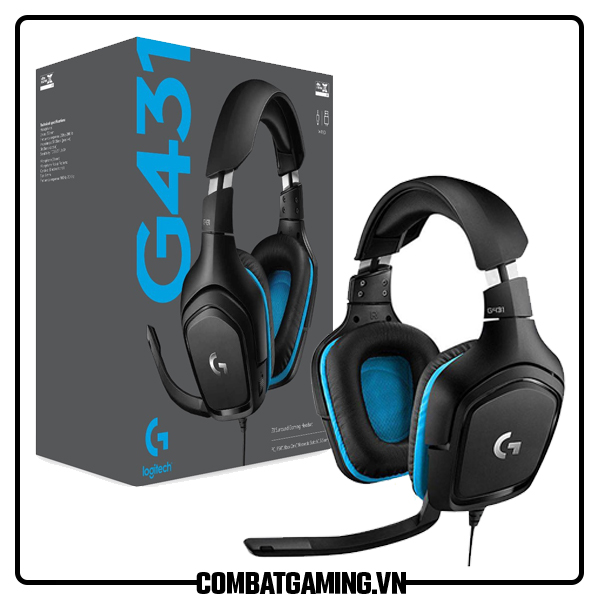 62304817524b6bab056c6eb8 Tai nghe Logitech G431 Suround Sound Gaminɡ 7.1