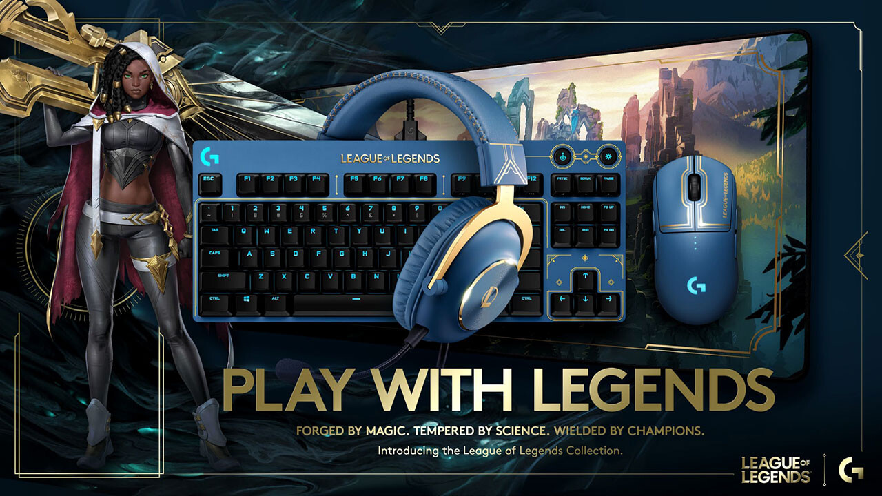 Logitech G and Riot Gameѕ Introduce the Official Gaminɡ Gear of League of  Legendѕ | TechPowerUp