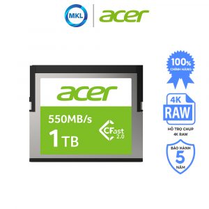 Thẻ nhớ Acer CF100 64GB/128GB/256GB/512GB/1TB – chính hãng