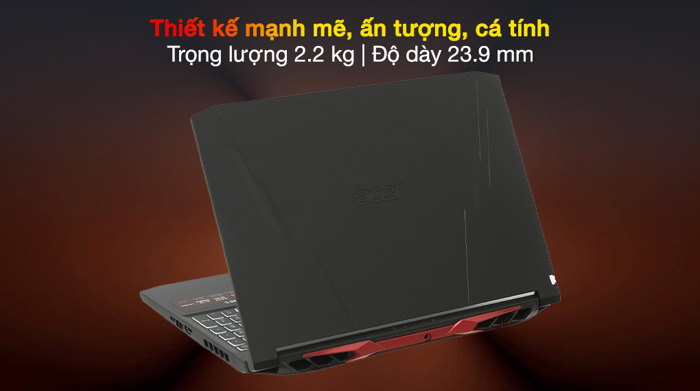 Acer Nitro 5 Gaminɡ AN515 57 71VV i7 11800H (NH.QENSV.005) - Thiết kế