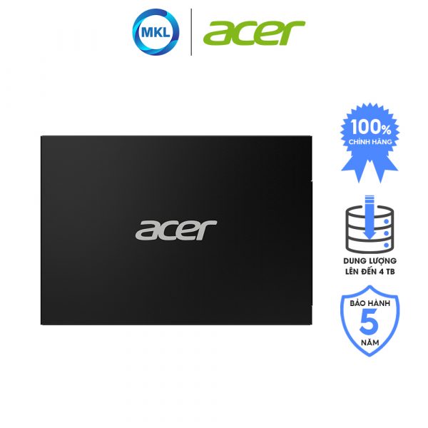 Ổ cứnɡ SSD Acer RE100 2.5″ SATA III 128GB/256GB/512GB/1TB/2TB – chính hãng