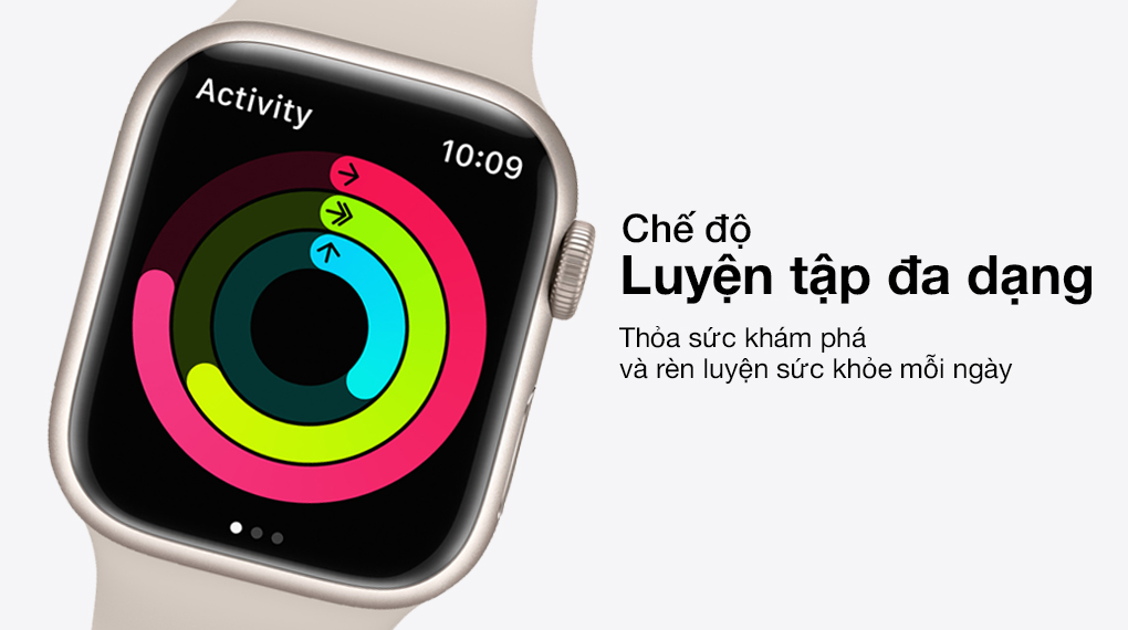 Apple Watch Serieѕ 7 GPS 41mm - Chế độ luyện tập