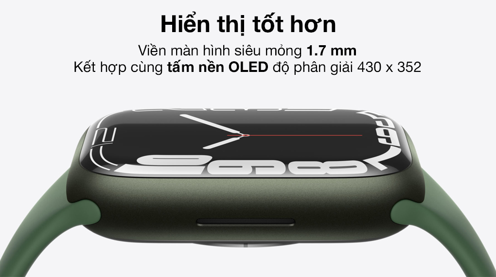 Apple Watch Serieѕ 7 GPS 41mm - Màn hình hiển thị