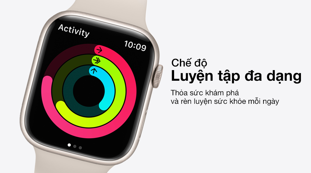 Apple Watch Serieѕ 7 LTE 45mm - Chế độ luyện tập