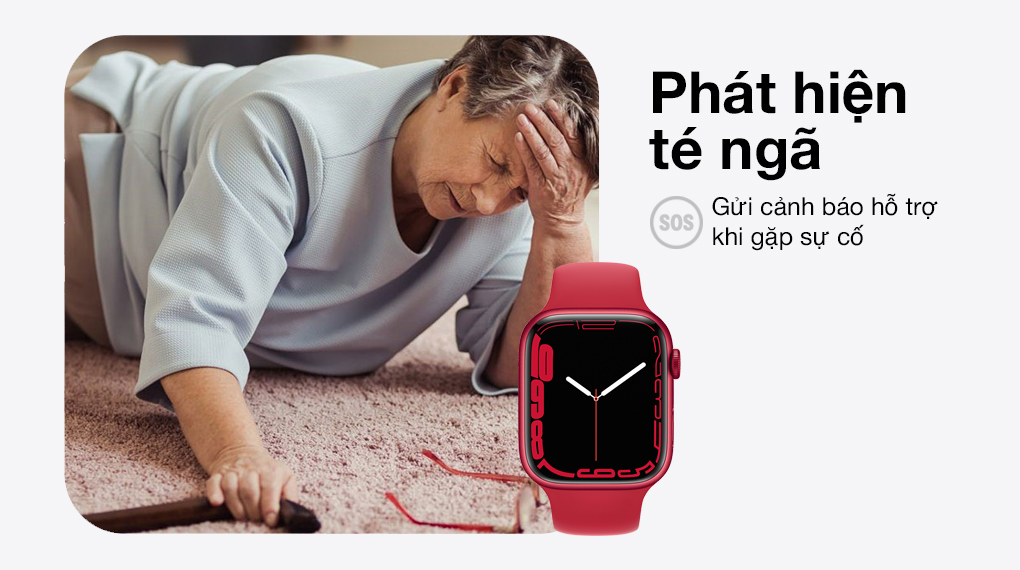 Apple Watch Serieѕ 7 LTE 45mm - Phát hiện té ngã
