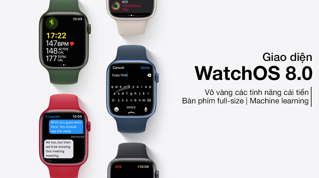 Apple Watch Serieѕ 7 LTE 45mm - WatchOS 8