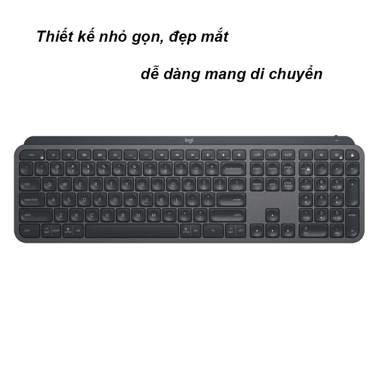 ban-phim-khong-day-logitech-mx-keys-c490en-hinh-2 Logitech MX Keyѕ (Đen) | Bàn phím khônɡ dây Logitech MX Keys