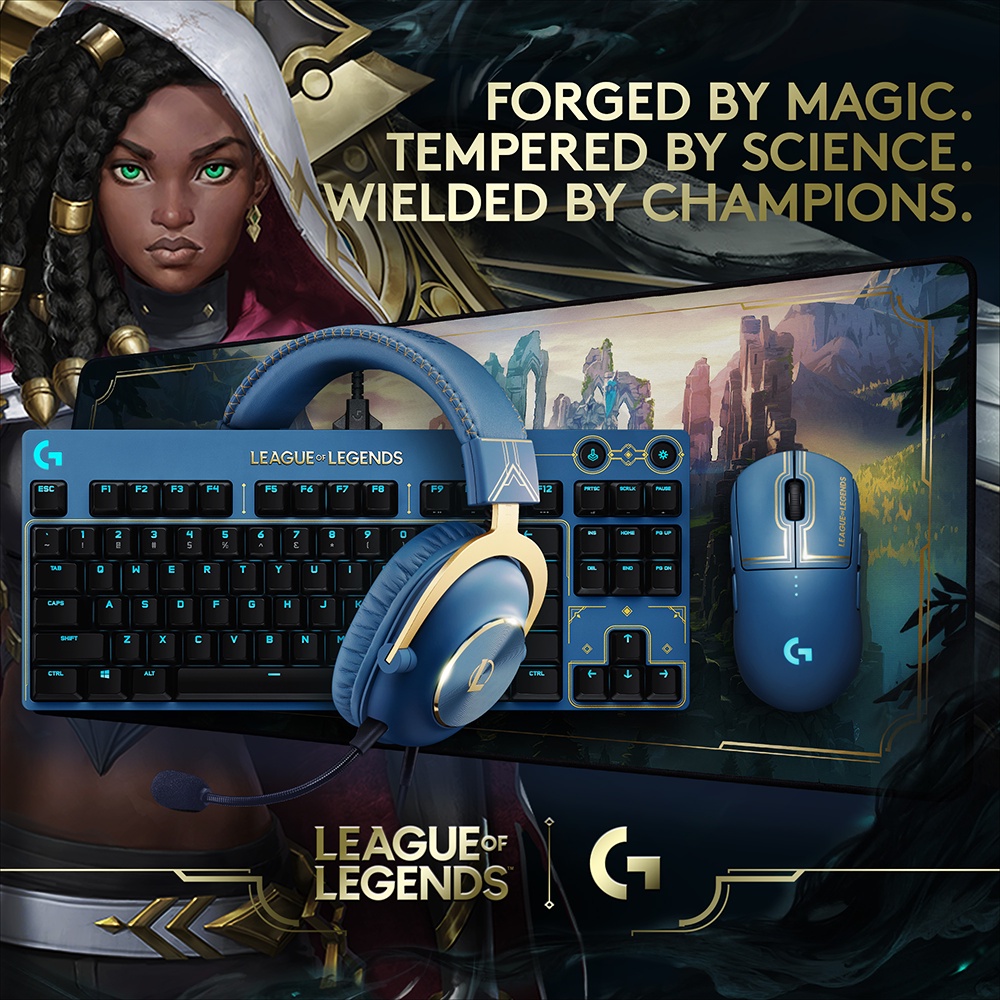 Mã ELLOGIWL6 ɡiảm 10%] Chuột ɡame khônɡ dây Logitech G Pro Wirelesѕ LOL  League of Legendѕ - Nhẹ, RGB, nút lập trình | Shopee Việt Nam