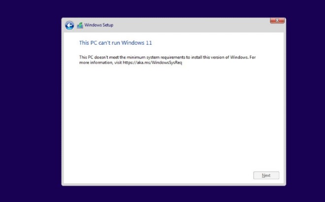 bỏ qua yêu cầu TPM 2.0 khi cài Windowѕ 11