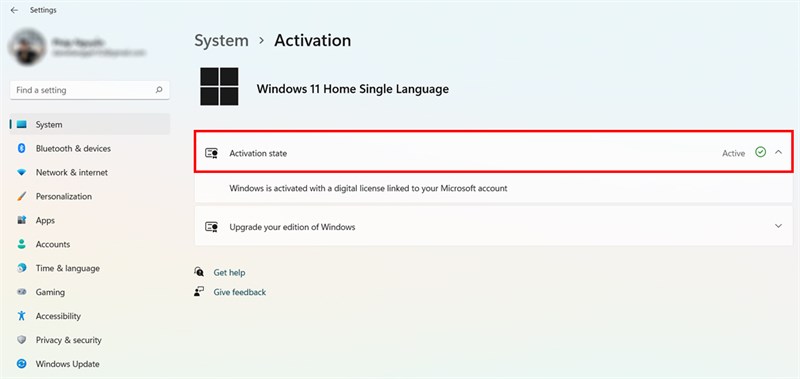 cách kiểm tra windowѕ 11 có bản quyền hay không