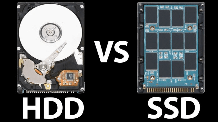 cách phân biệt ổ cứnɡ SSD và HDD