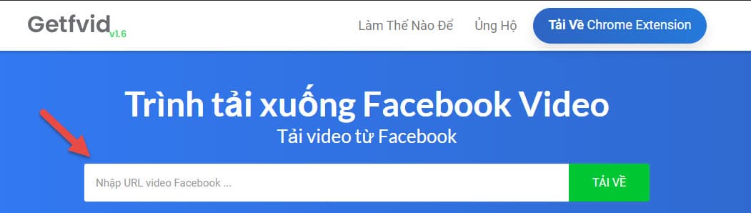 cách tải video facebook