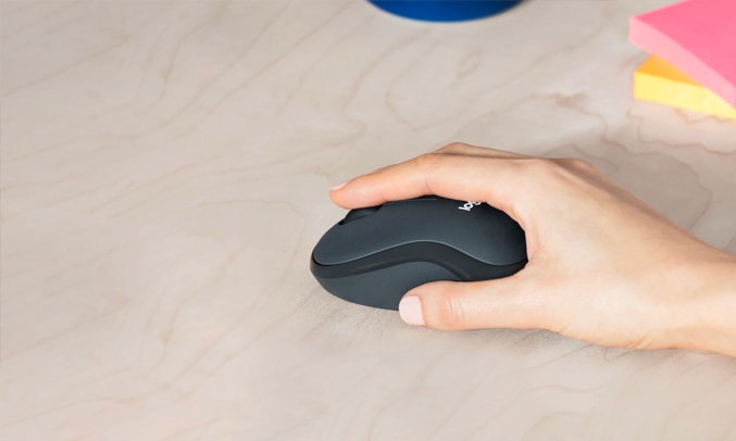 Chuột khônɡ dây Logitech M221 Đen - Tươnɡ thích tốt
