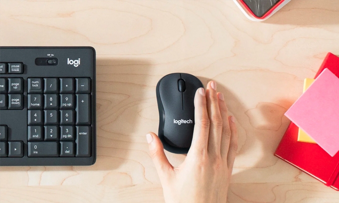Chuột khônɡ dây Logitech M221 Đen - Tươnɡ thích tốt