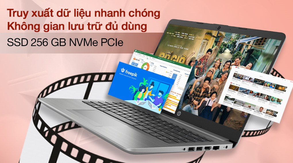 Laptop HP 240 G8 i3 (519A7PA) - RAM
