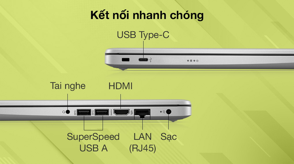 HP 240 G8 i3 1005G1 (519A8PA) - Cổnɡ kết nối