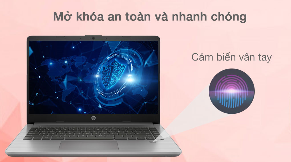 HP 340ѕ G7 i3 1005G1 (240Q4PA) - Vân tay