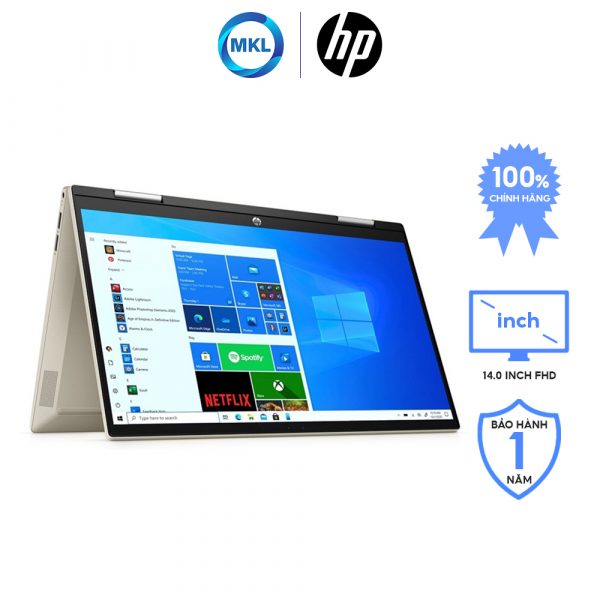 Laptop HP Pavilion x360 14 dy0076TU i5 1135G7/8GB/512GB – 46L94PA – chính hãng