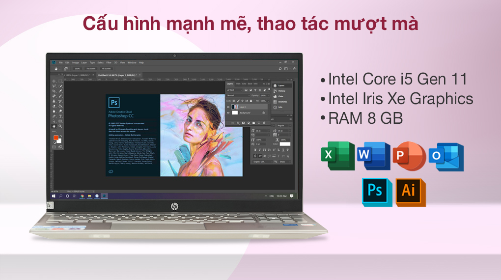 HP Pavilion 15 eg0505TU i5 1135G7 (46M02PA) - Cấu hình