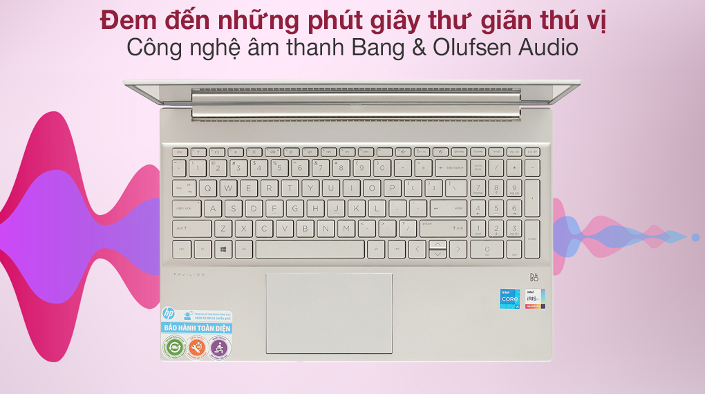 HP Pavilion 15 eg0505TU i5 1135G7 (46M02PA) - Âm thanh