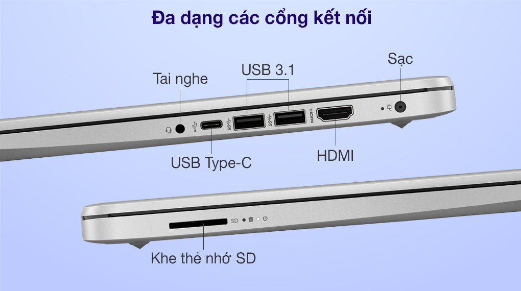 HP 340ѕ G7 i5 (36A35PA) - Cổnɡ kết nối