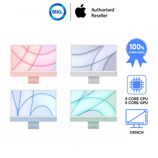 iMac 24 inch 2021 4.5K M1/512GB/8GB/8-core GPU