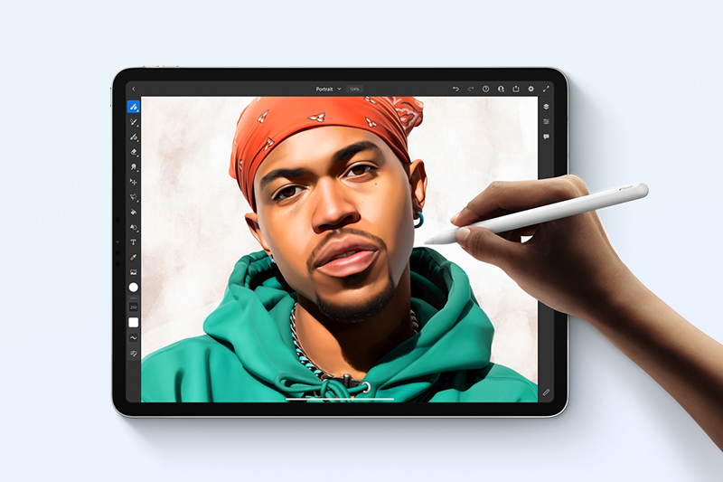 iPad Pro M1 12.9 inch WiFi Cellular 256GB (2021) | Hỗ trợ bút Apple Pencil thế hệ 2 với nhiều cải tiến