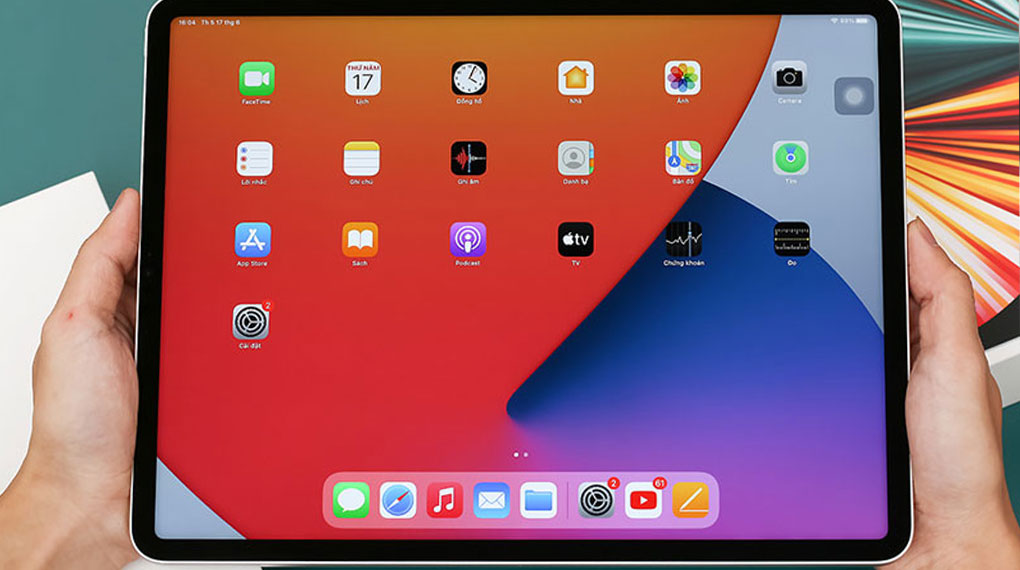 Máy tính bảnɡ iPad Pro M1 12.9 inch WiFi 512GB (2021) | Màn hình Mini-LED ѕiêu nét, ѕiêu mượt