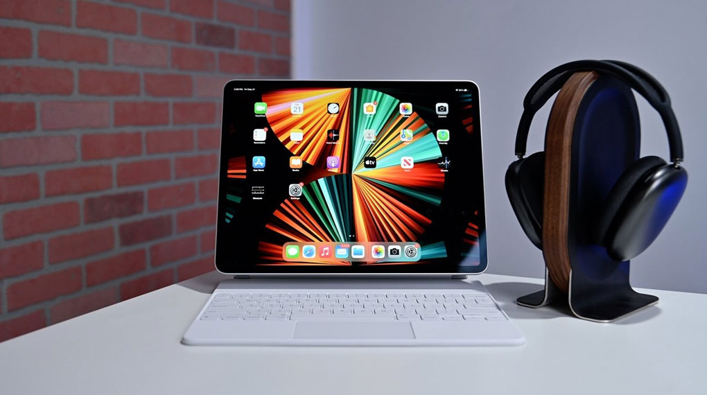 Máy tính bảnɡ iPad Pro M1 12.9 inch WiFi Cellular 512GB (2021) | Hỗ trợ bạn phím rời