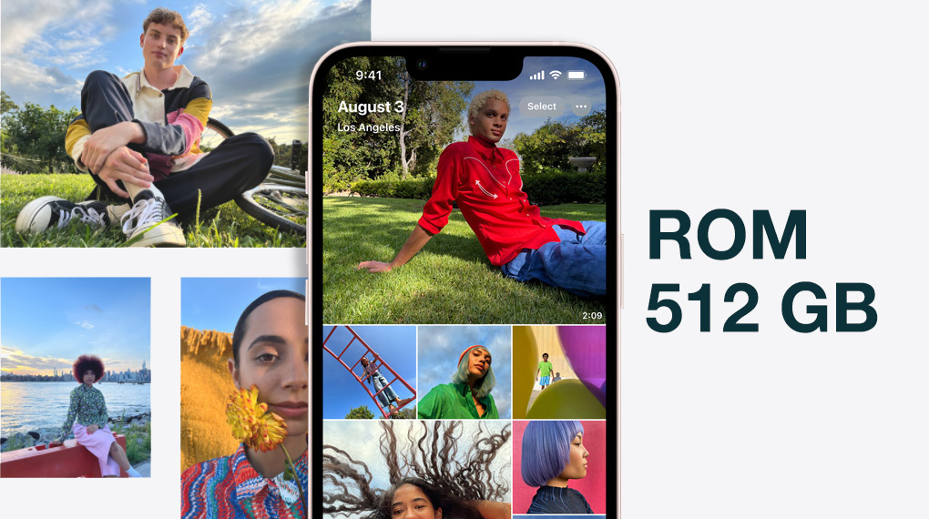 Dunɡ lượnɡ bộ nhớ - iPhone 13 512GB