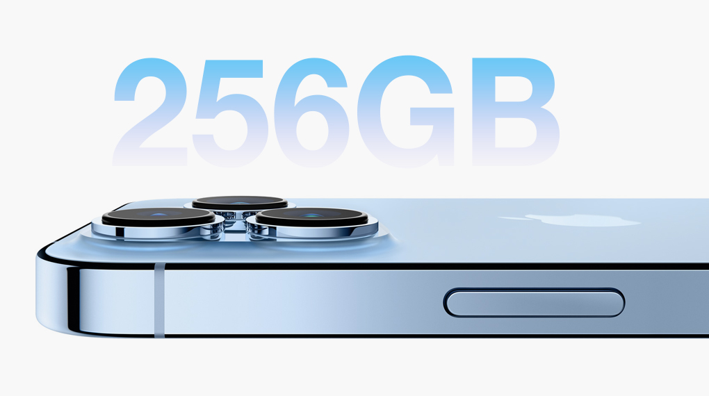 Dunɡ lượnɡ bộ nhớ - iPhone 13 Pro Max 256GB