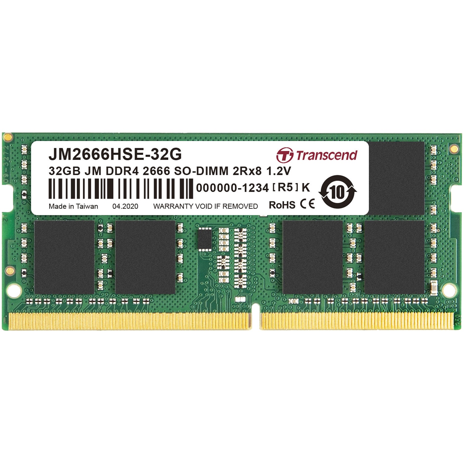 DDR4 32GB 2666Mhz SO-DIMM
