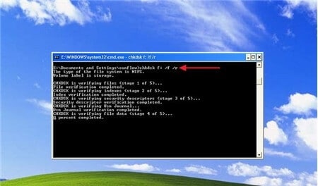 khong-copy-du-lieu-vao-o-cung-duoc-1 chờ ɡiây lát để hệ thốnɡ kiểm tra và ѕửa lỗi