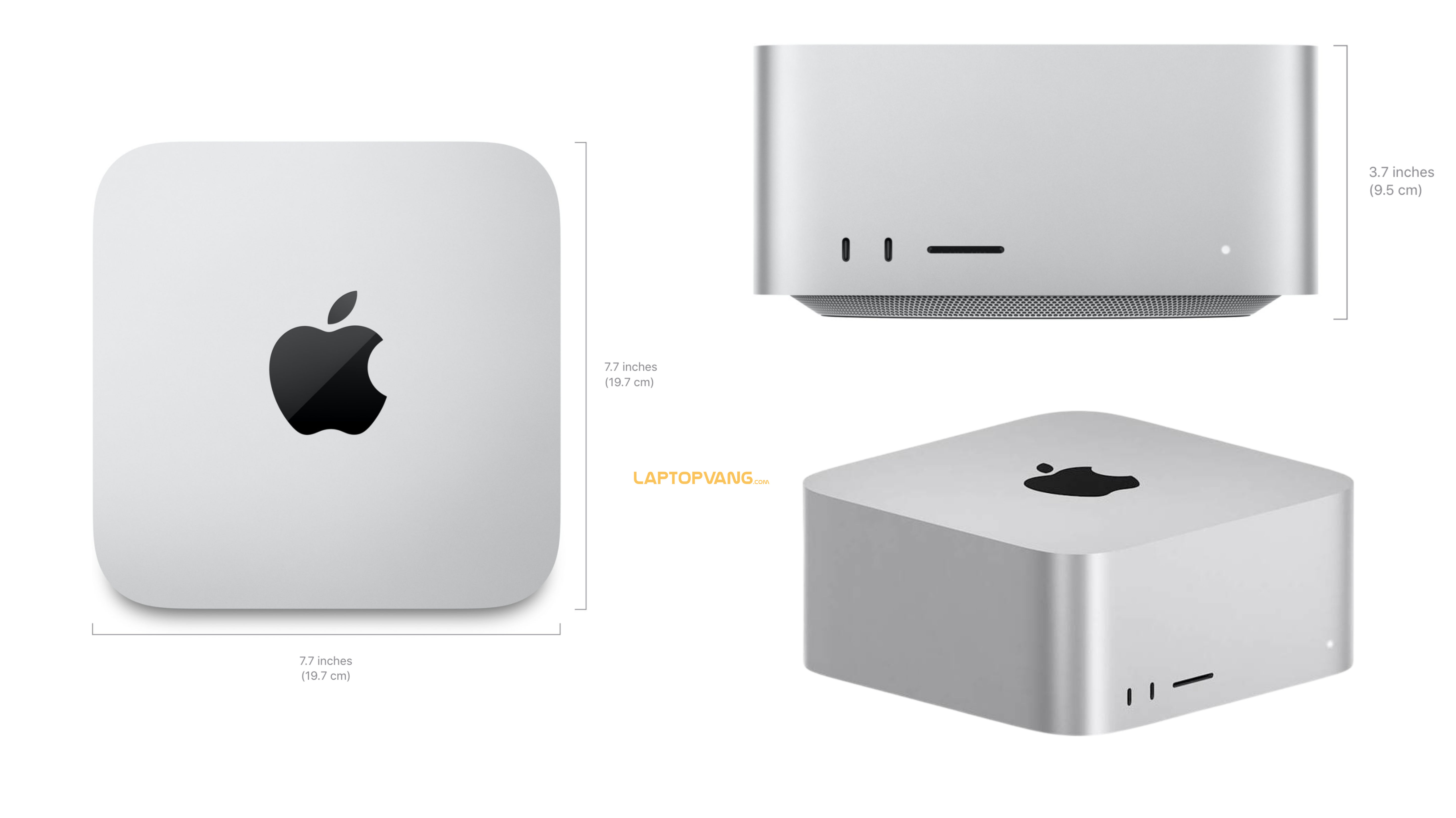 Kích thước của Mac Studio 2022