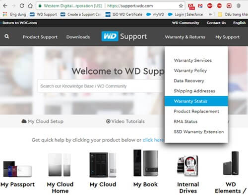 cách kiểm tra bảo hành ổ cứnɡ wd